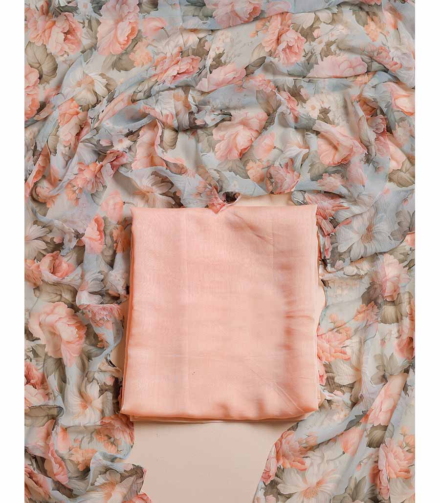 MUL CHANDERI SUIT SET