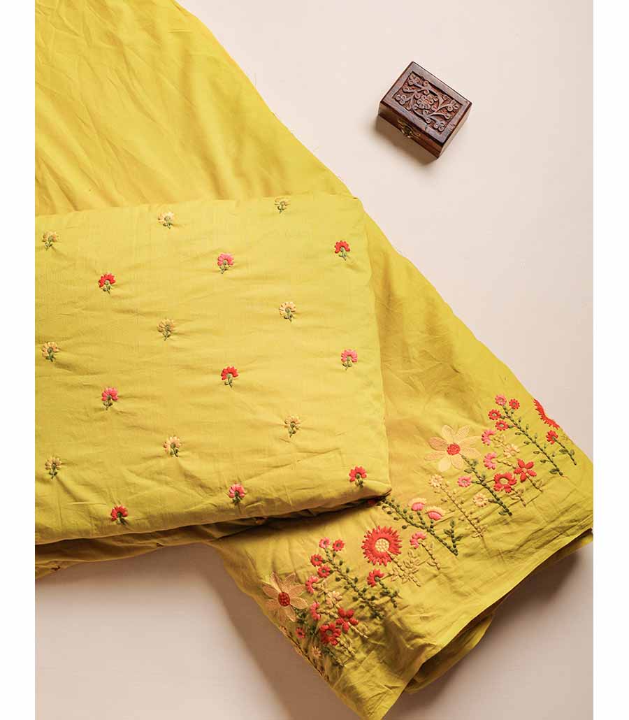 PURE COTTON EMBROIDERY FABRIC