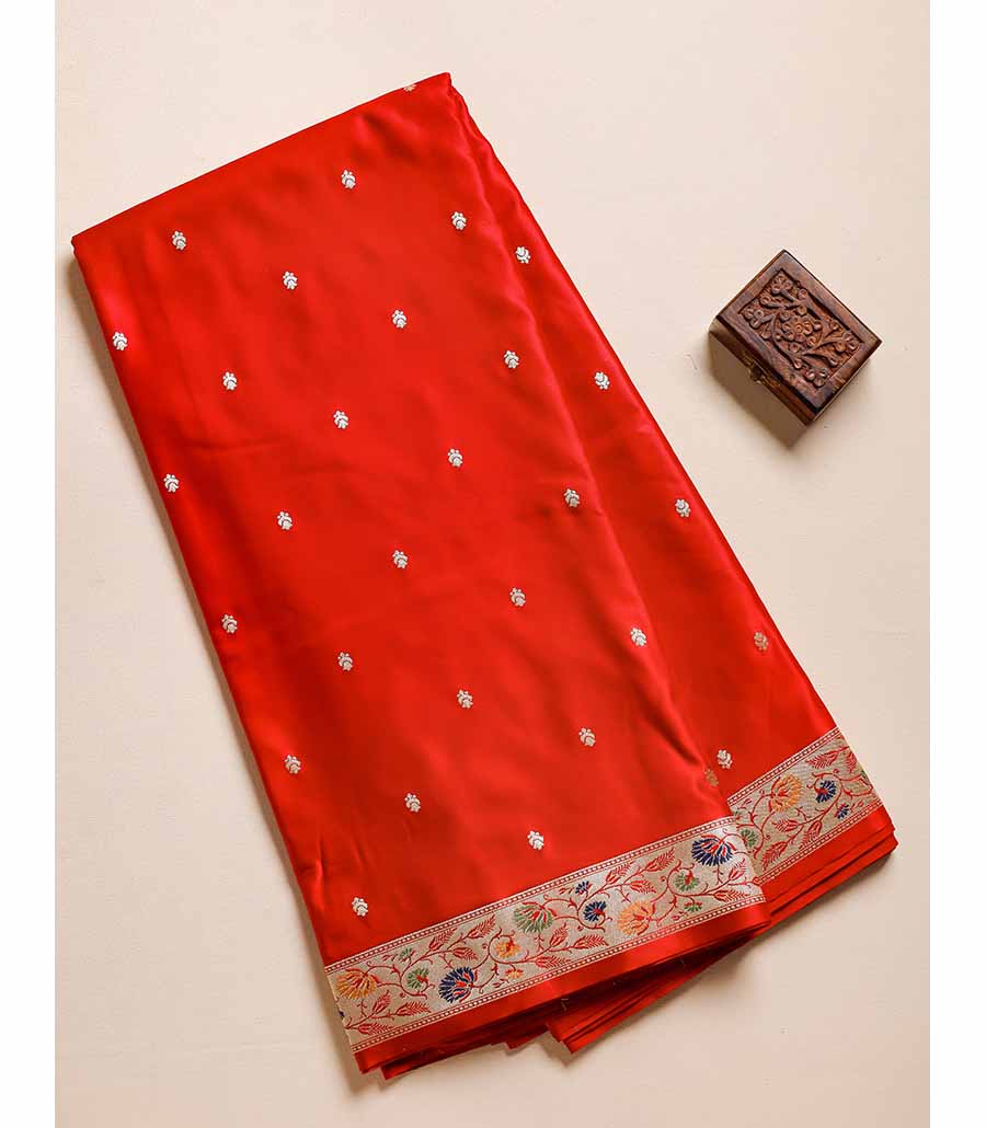 Banarsi gaji silk paithani border fabric