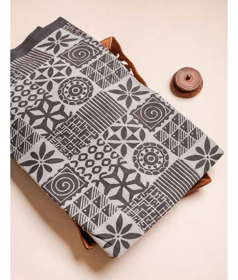 COTTON BLOCK PRINT FABRIC