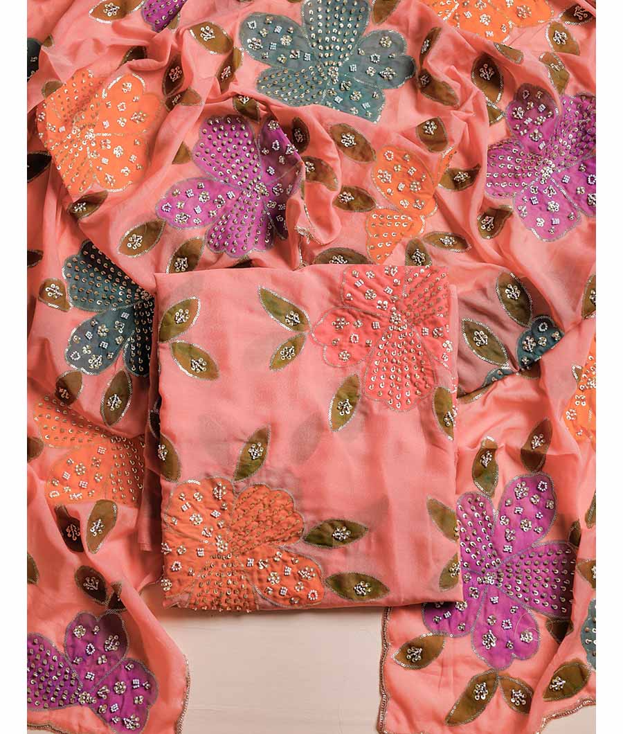 SILK EMBROIDERED SUIT SET