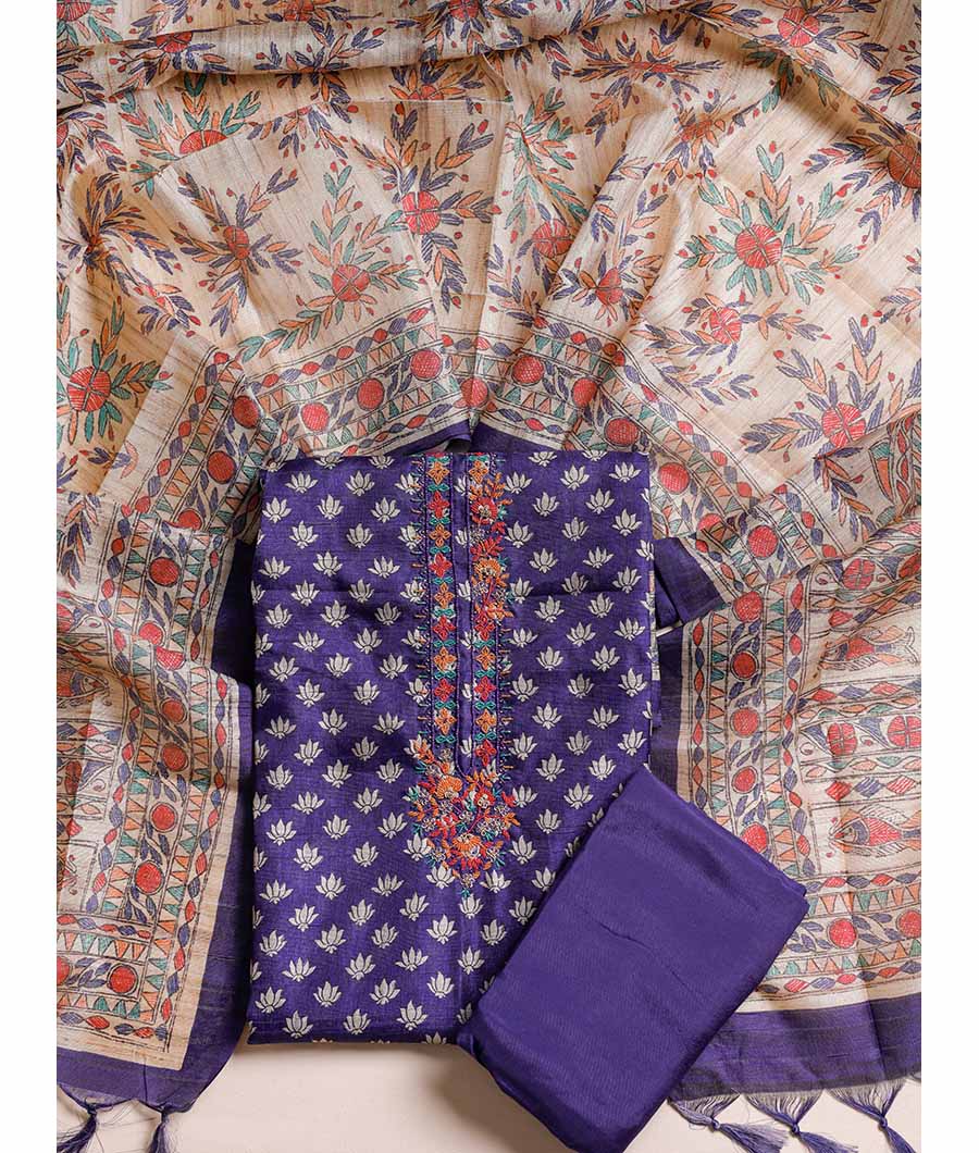 SOFT TUSSAR SUIT SET