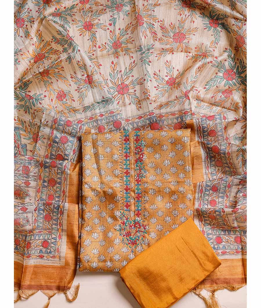 SOFT TUSSAR SUIT SET