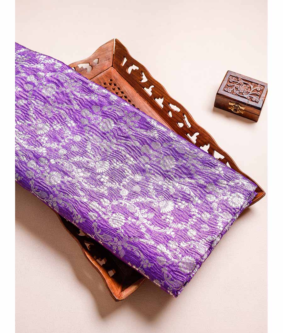 PURE BANARASI TISSUE SILK FABRIC