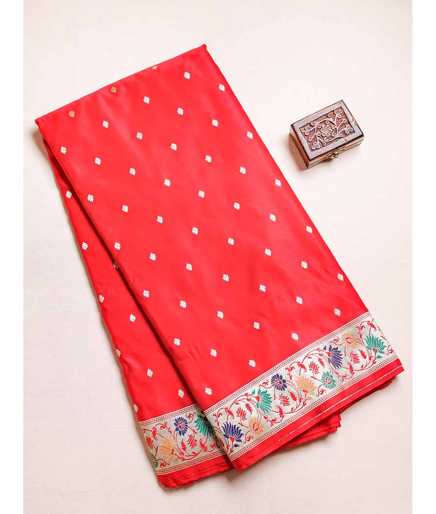 BANARASI GAJI SILK PAITHANI BORDER FABRIC