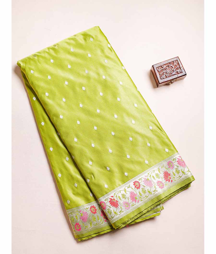 BANARASI GAJI SILK PAITHANI BORDER FABRIC