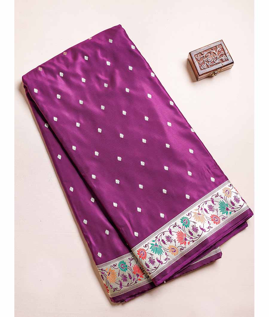 BANARASI GAJI SILK PAITHANI BORDER FABRIC