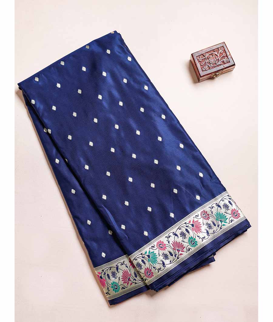 BANARASI GAJI SILK PAITHANI BORDER FABRIC