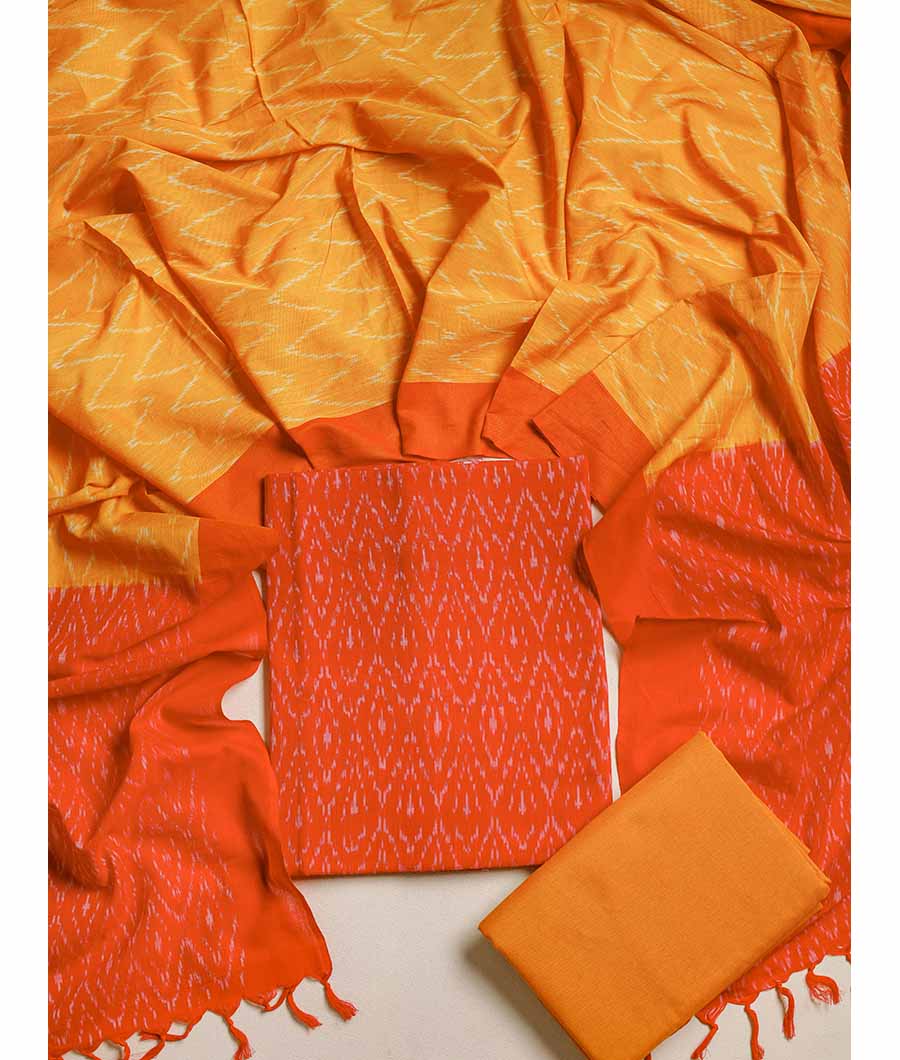 PURE MERCERIZED IKAT SUIT SET