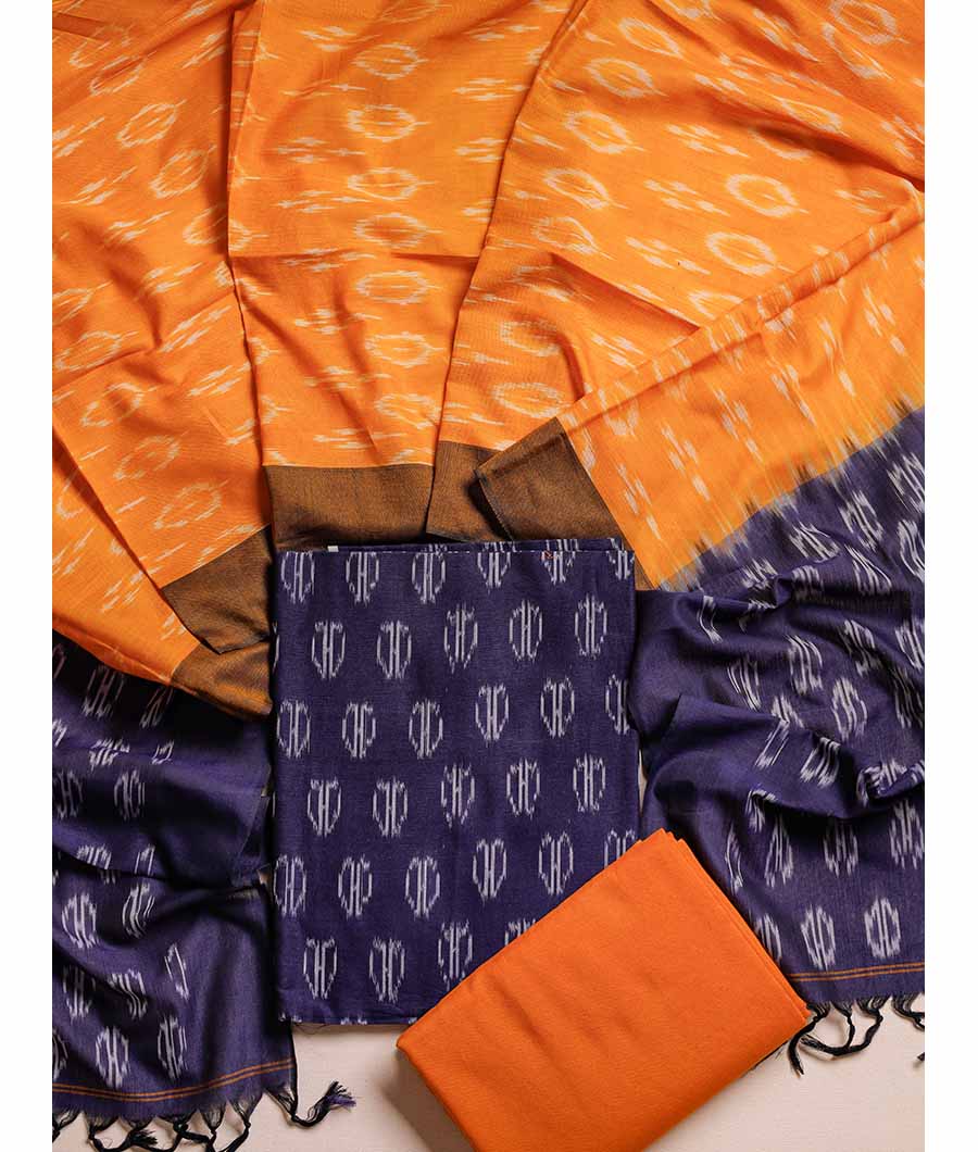 PURE MERCERIZED IKAT SUIT SET
