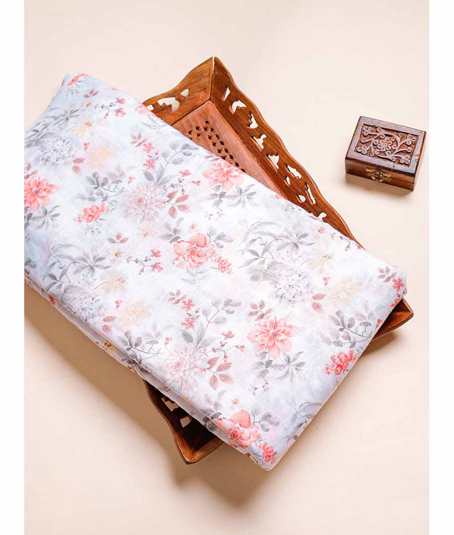 COTTON LINEN PRINTED FABRIC