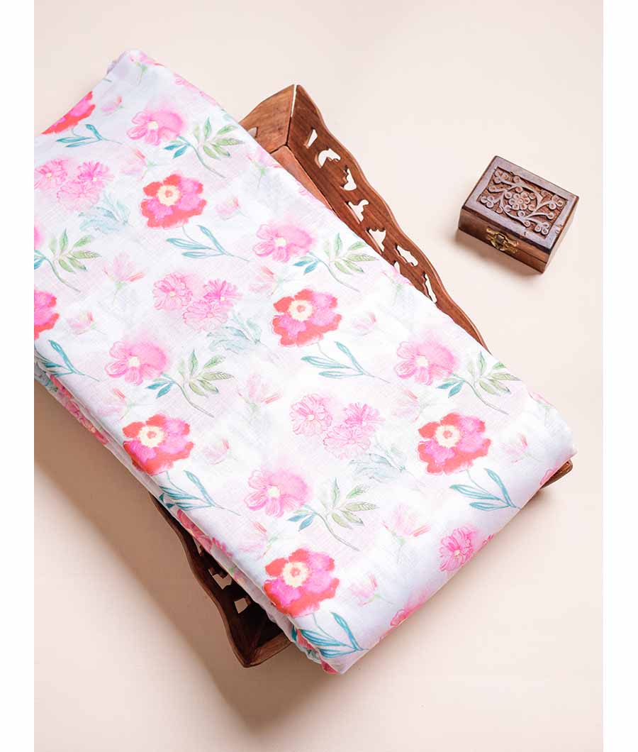 COTTON LINEN PRINTED FABRIC