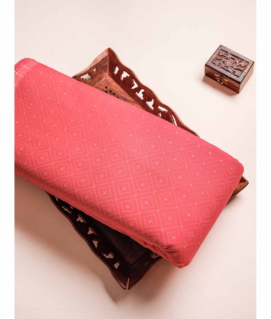 COTTON JACQUARD WOVEN FABRIC