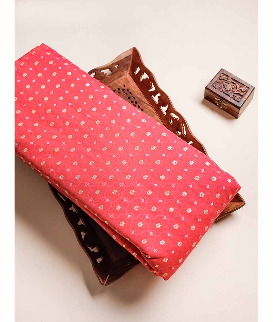 COTTON JACQUARD WOVEN FABRIC