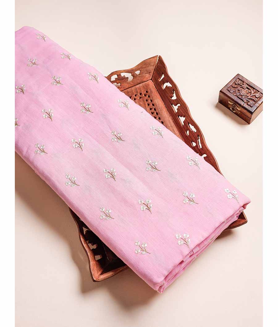 PURE LINEN EMBROIDERED FABRIC