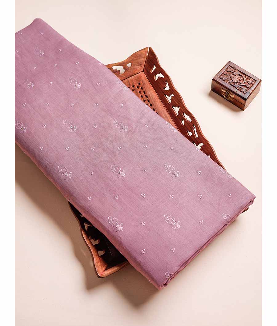 PURE LINEN EMBROIDERED FABRIC