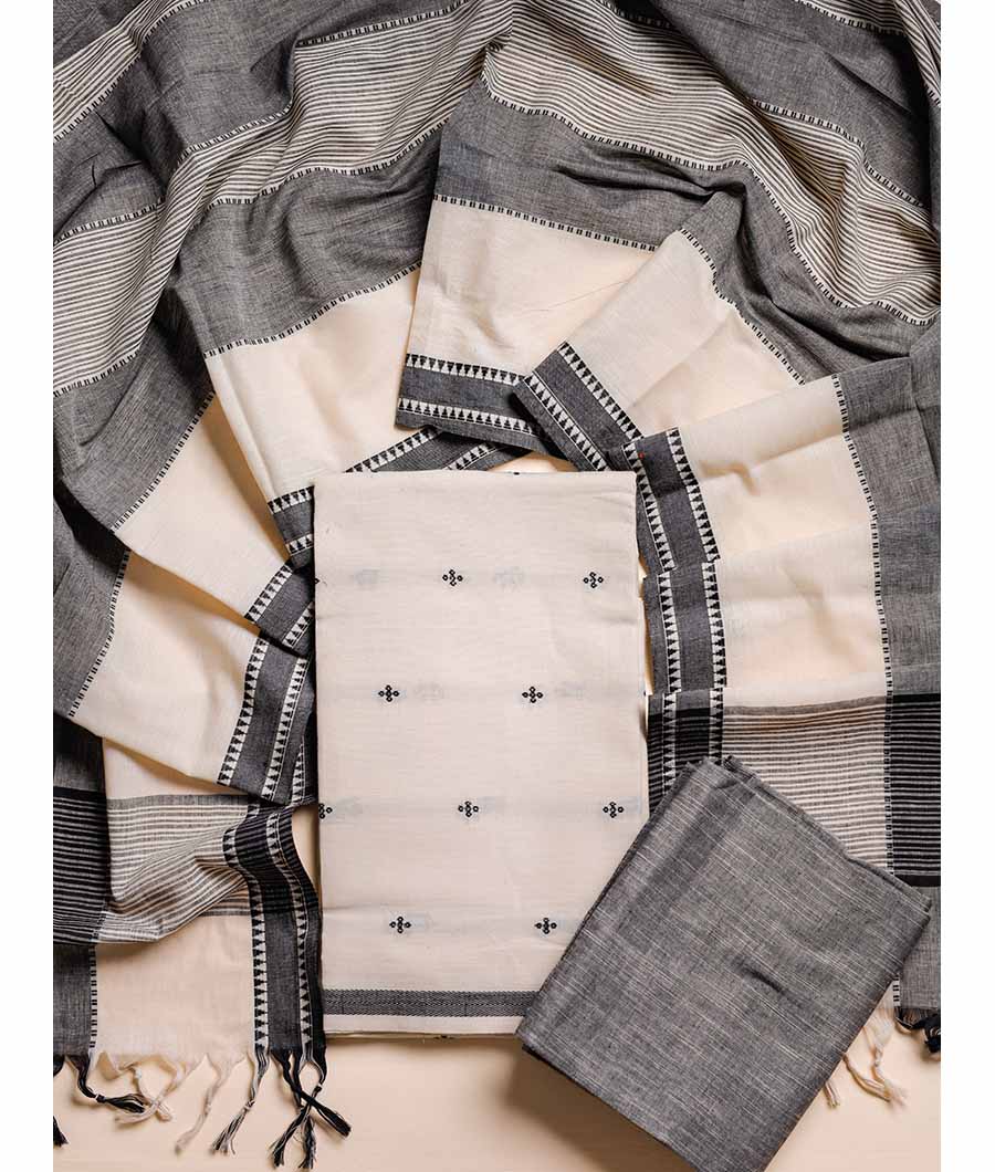 PURE COTTON WOVEN SUIT SET