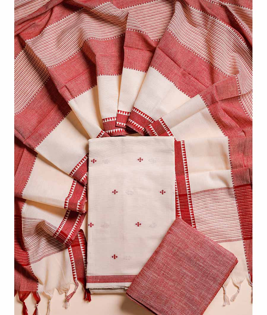 PURE COTTON WOVEN SUIT SET