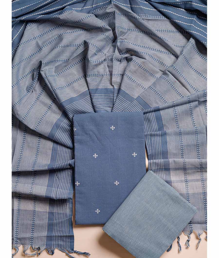 PURE COTTON WOVEN SUIT SET