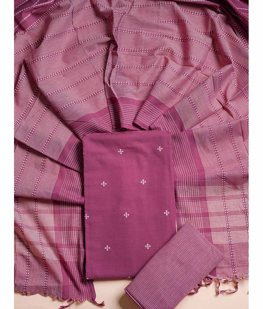 PURE COTTON WOVEN SUIT SET