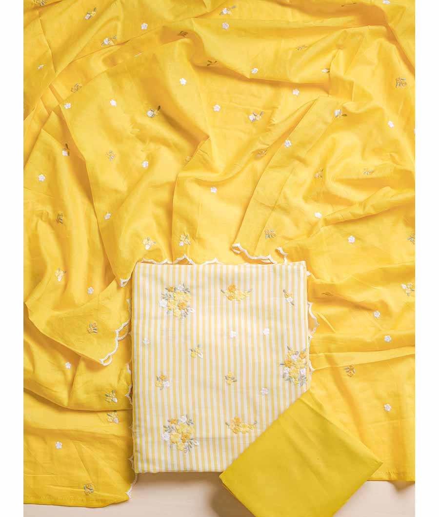 PURE COTTON EMBROIDERY SUIT SET