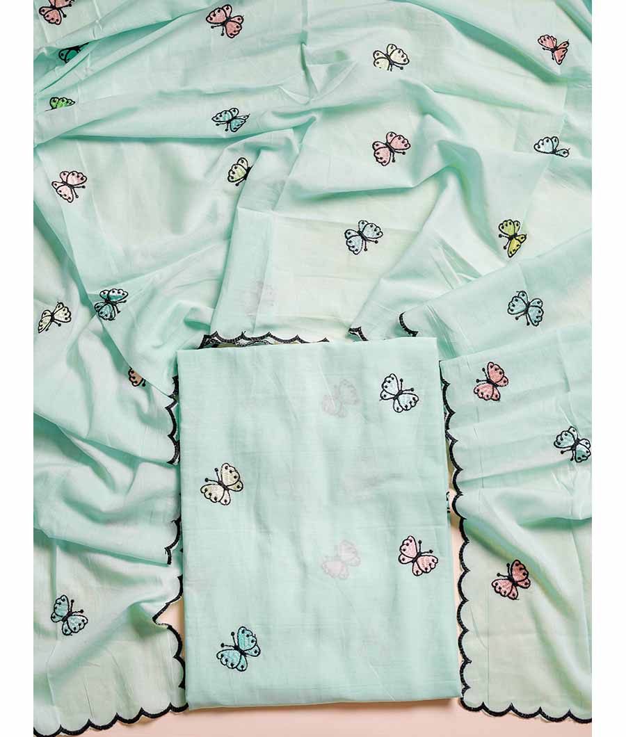 COTTON EMBROIDERY SUIT SET