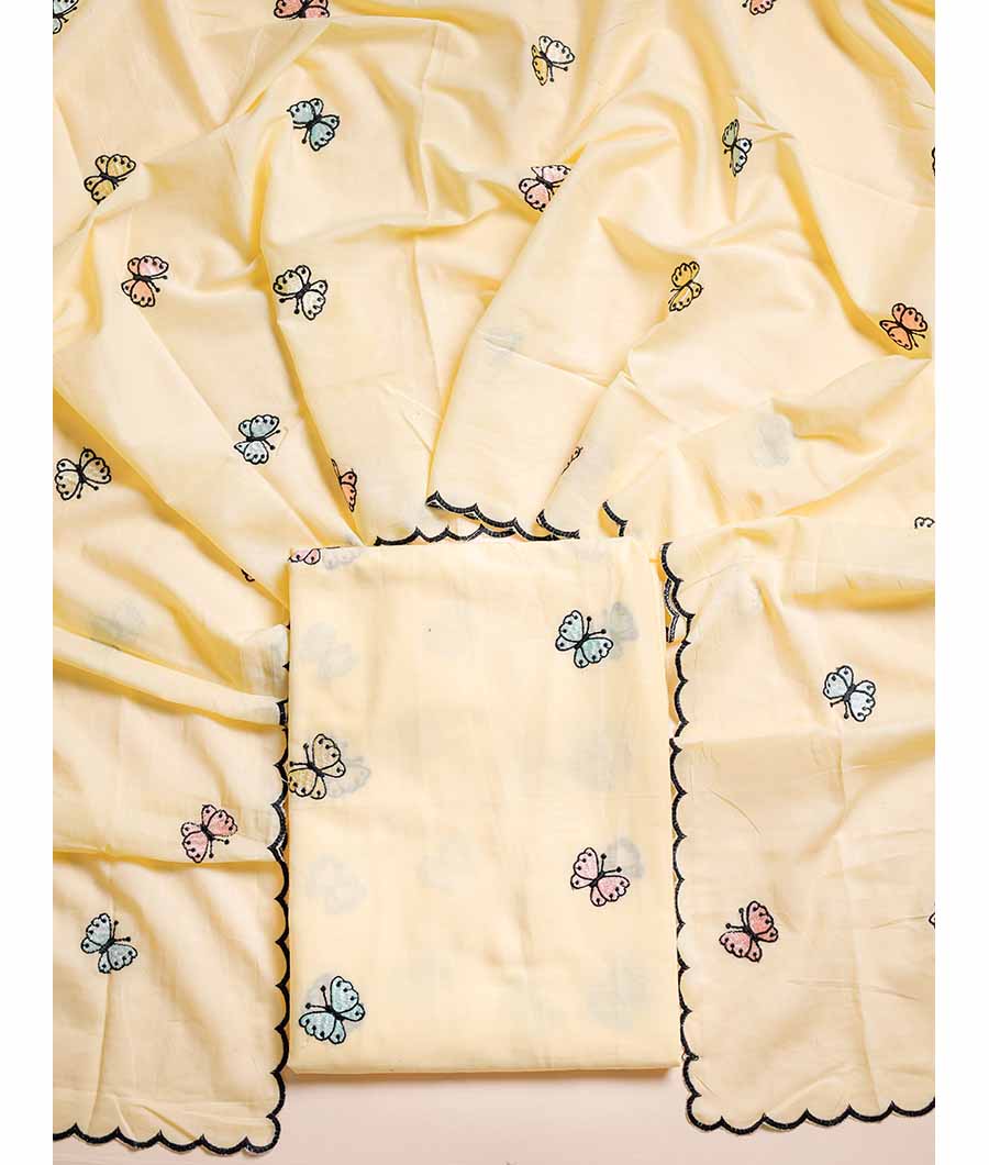 COTTON EMBROIDERY SUIT SET