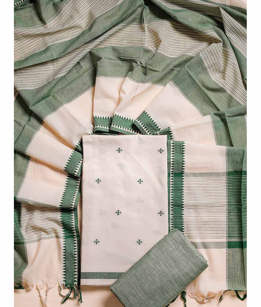 PURE COTTON WOVEN SUIT SET