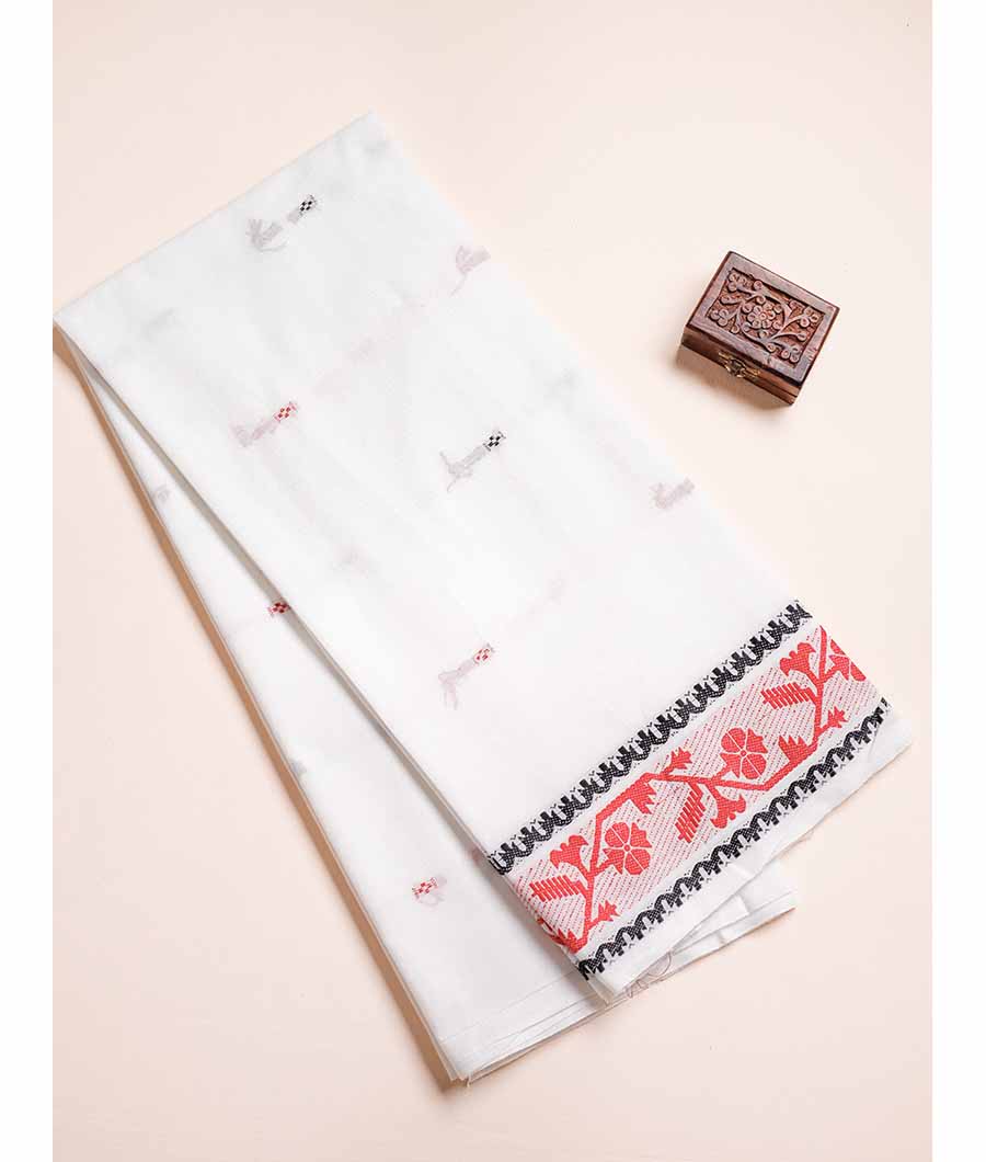 PURE COTTON JAMDHANI WOVEN FABRIC