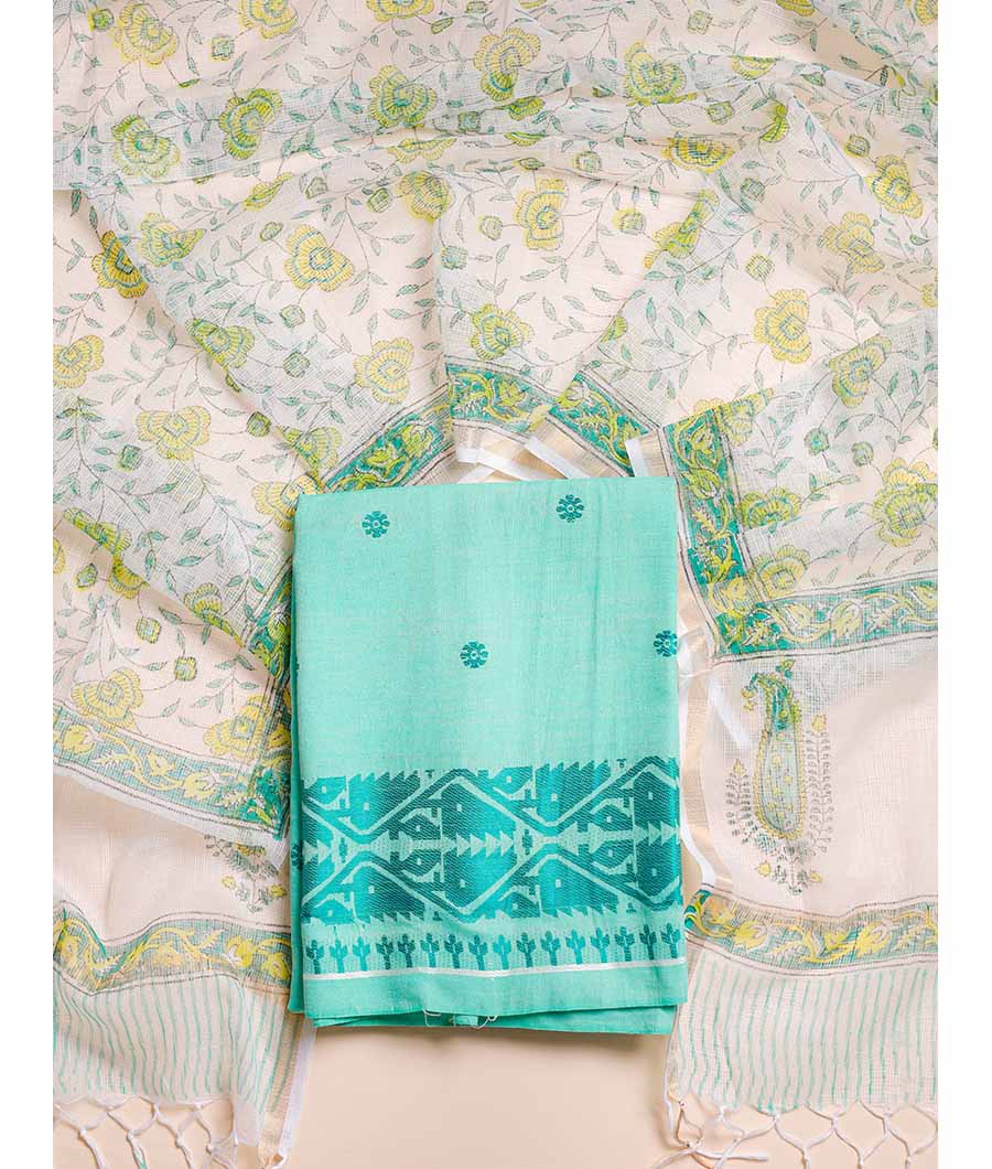 PURE JAMDHANI COTTON 2 PIECE SET