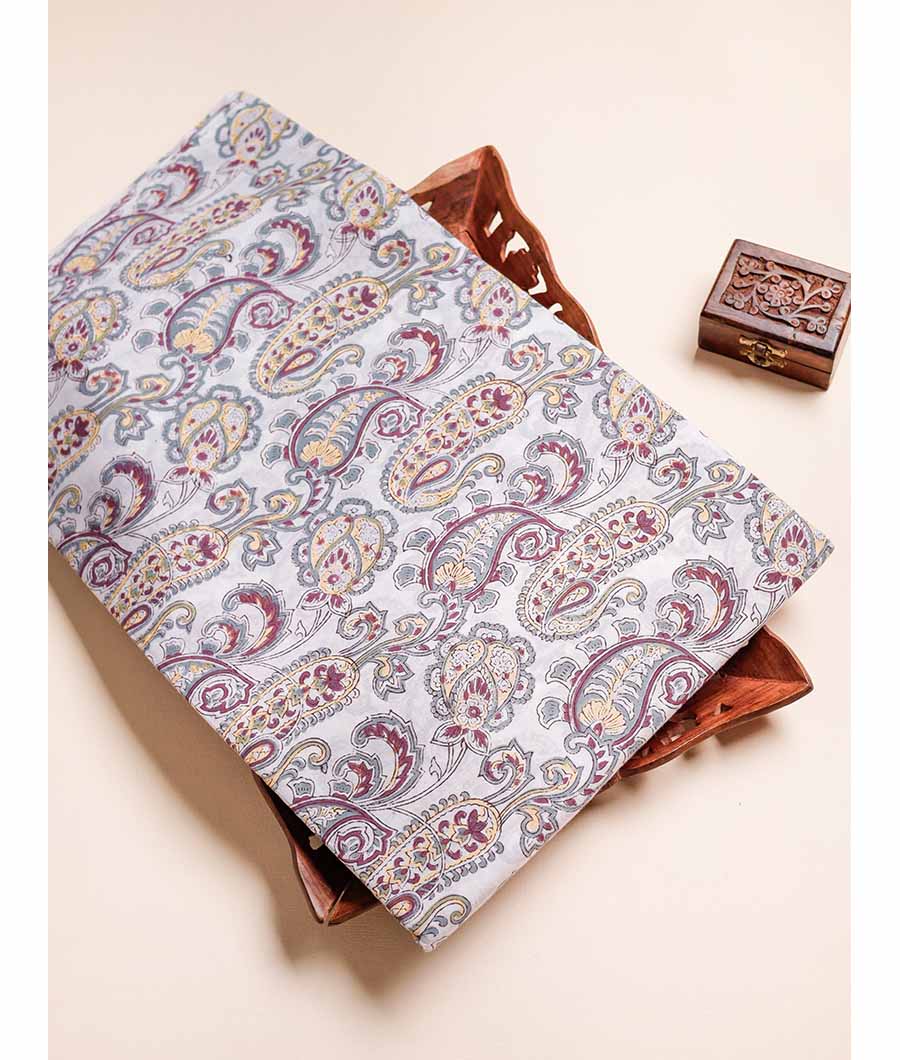 PURE COTTON HANDBLOCK PRINTED FABRIC