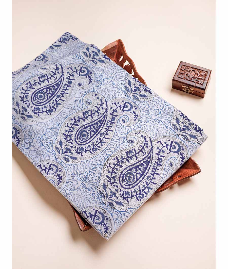 PURE COTTON HANDBLOCK PRINTED FABRIC