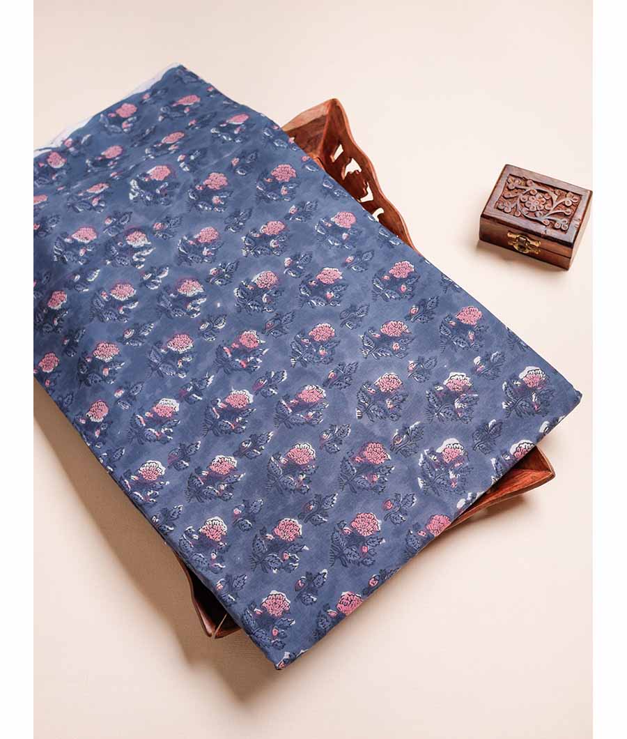 PURE COTTON HANDBLOCK PRINTED FABRIC