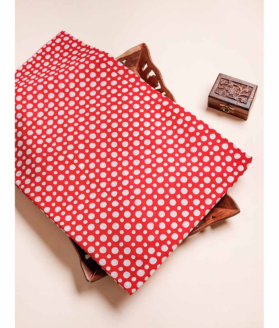 PURE COTTON HANDBLOCK PRINTED FABRIC