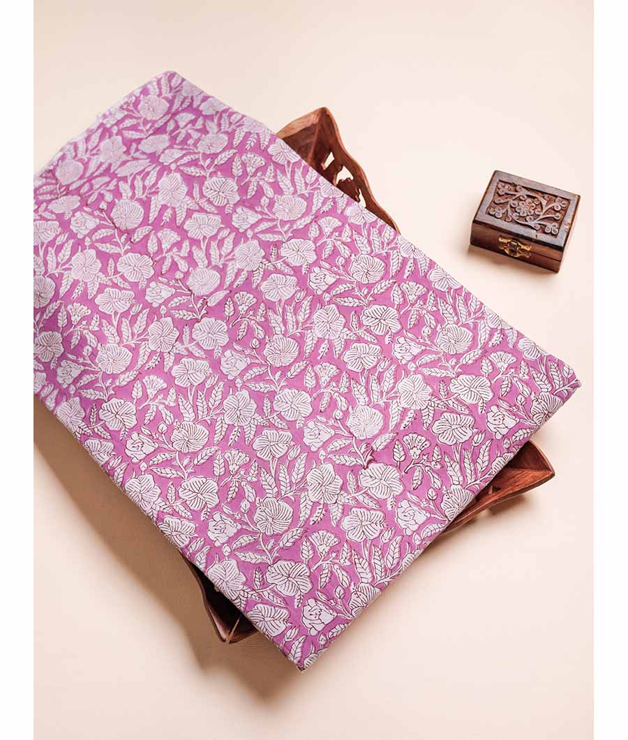 PURE COTTON HANDBLOCK PRINTED FABRIC
