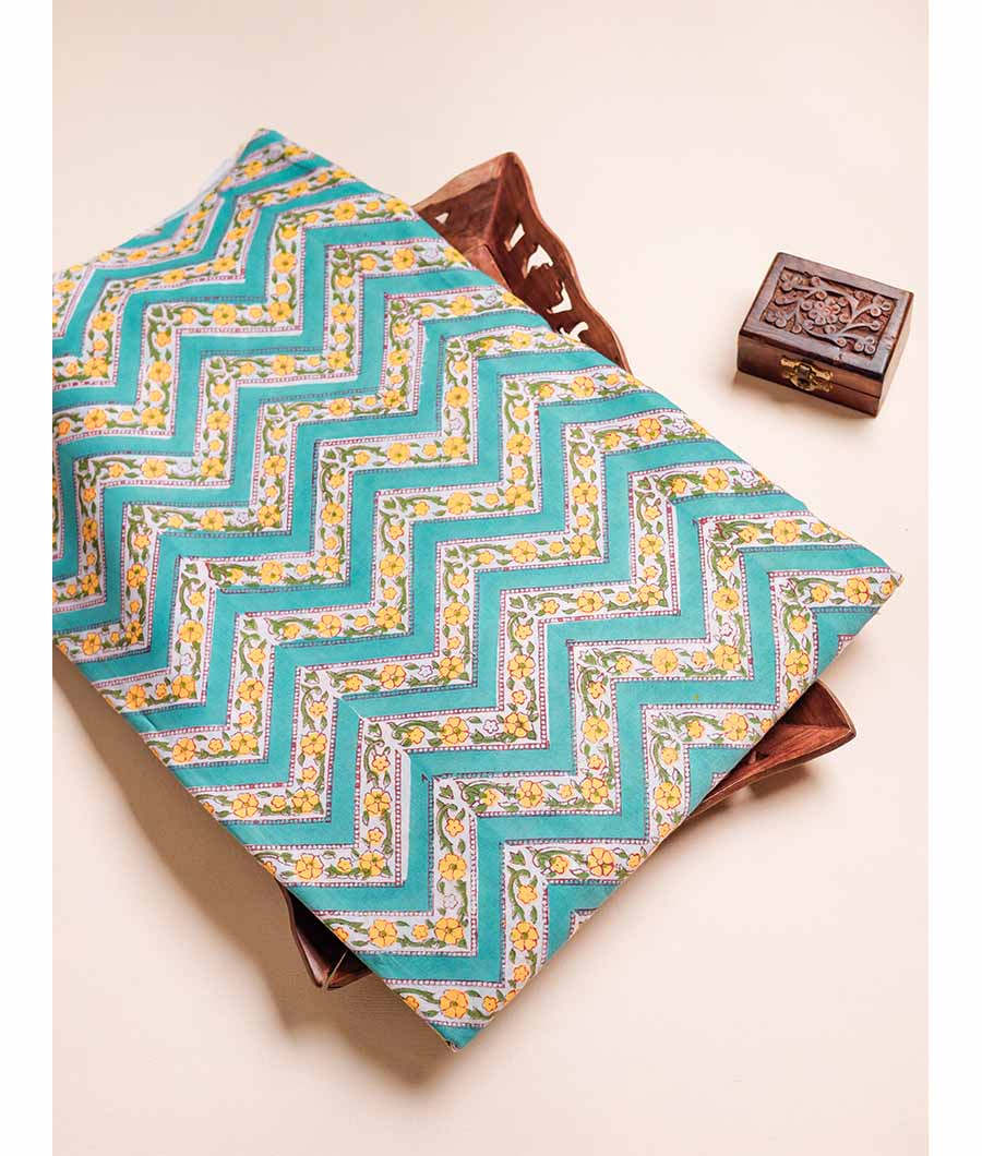 PURE COTTON HANDBLOCK PRINTED FABRIC