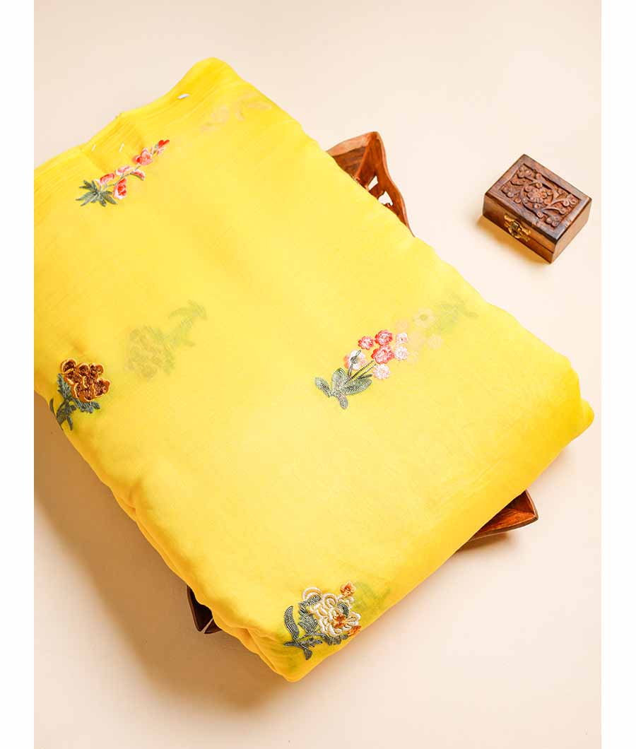 PURE MALAI SILK CHANDERI FABRIC