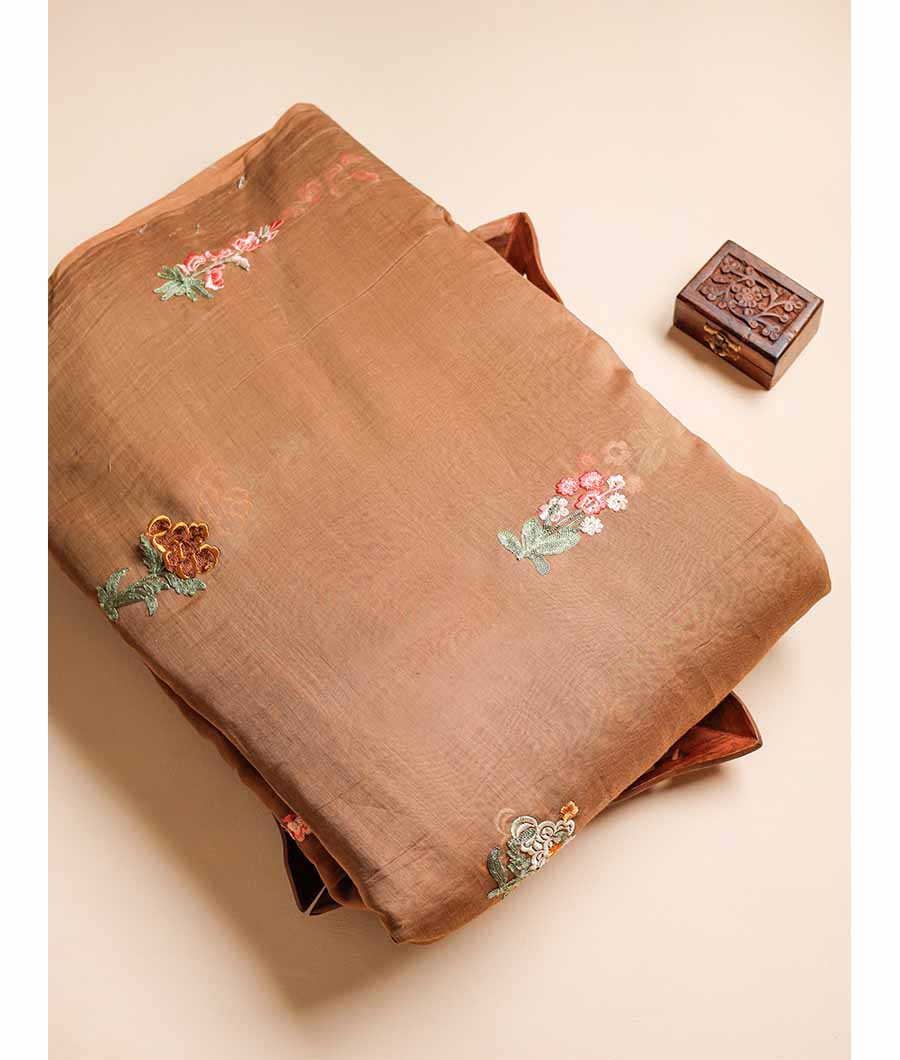 PURE MALAI SILK CHANDERI FABRIC