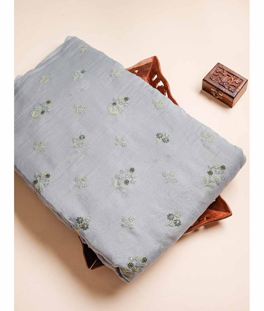 PURE MALAI SILK CHANDERI FABRIC