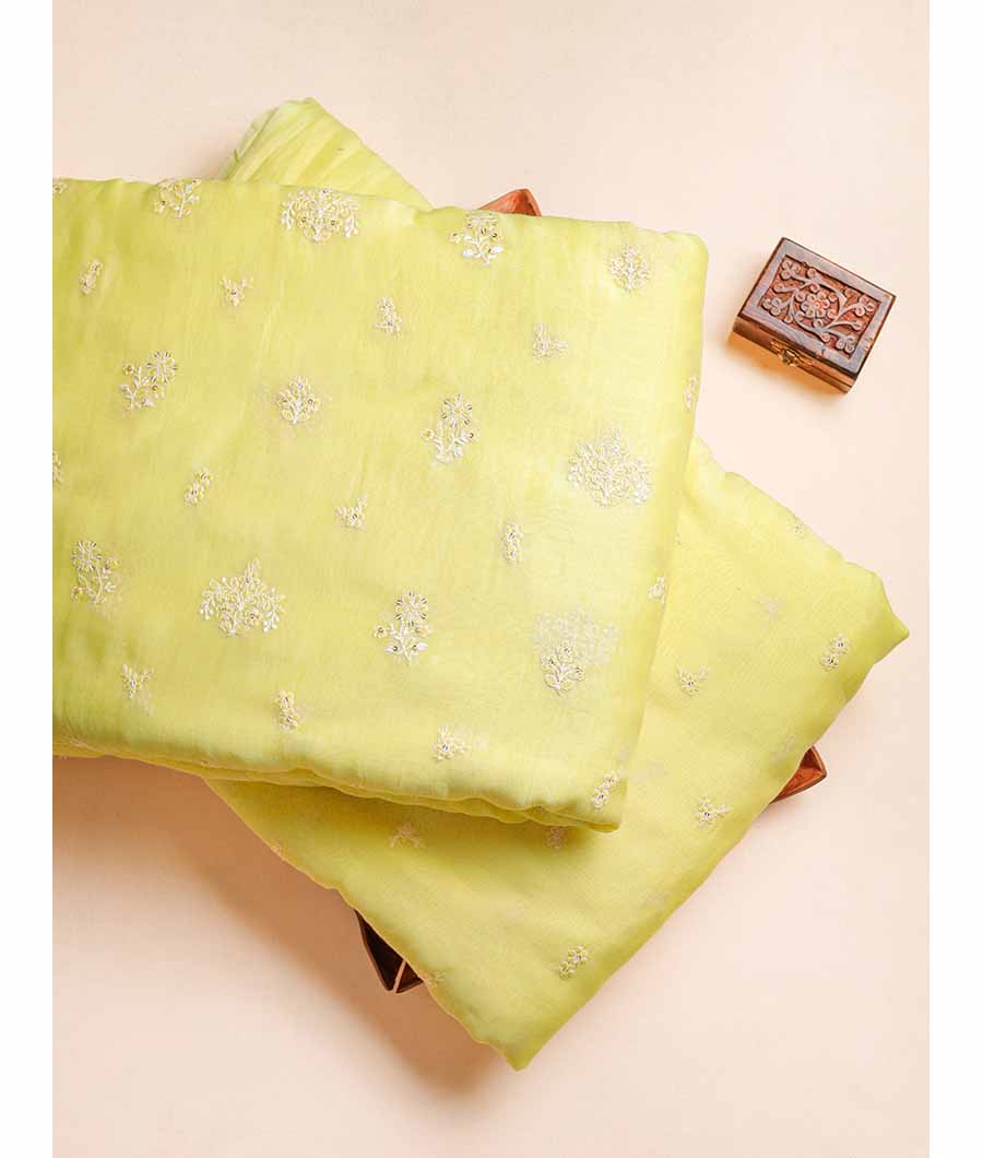 PURE MALAI CHANDERI FABRIC