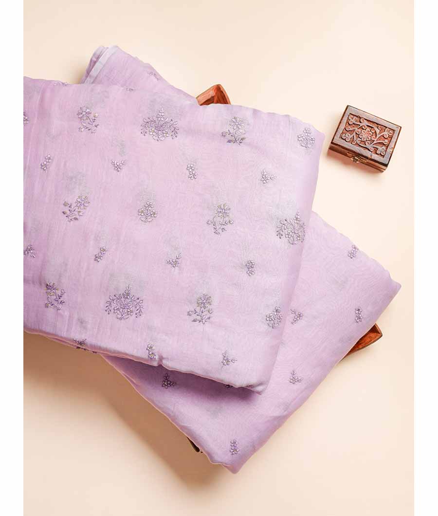 PURE MALAI CHANDERI FABRIC