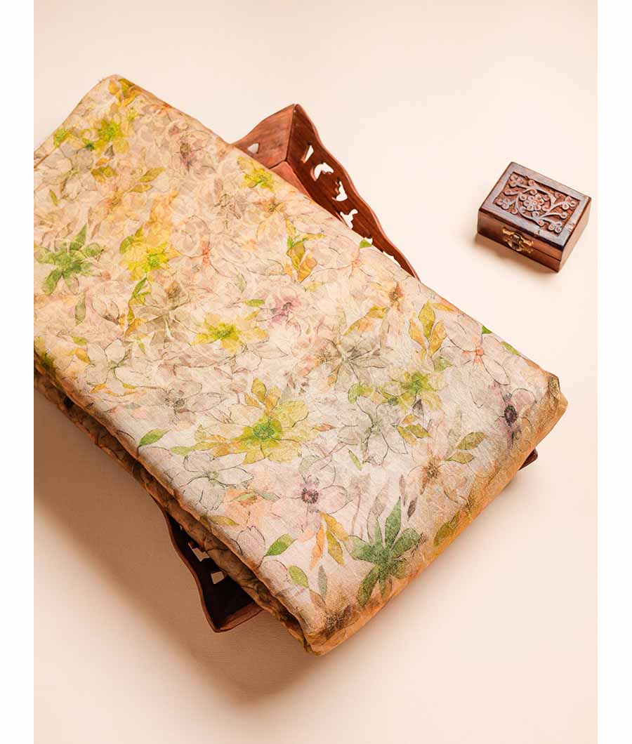 PURE VISCOSE JACQUARD SILK FABRIC