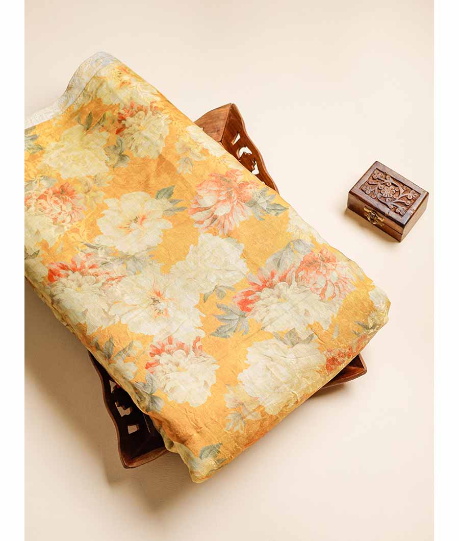 PURE VISCOSE JACQUARD SILK FABRIC