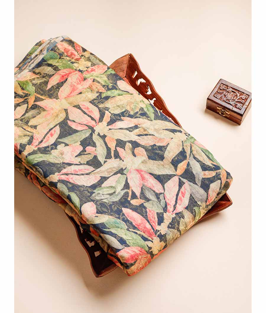 PURE VISCOSE JACQUARD SILK FABRIC