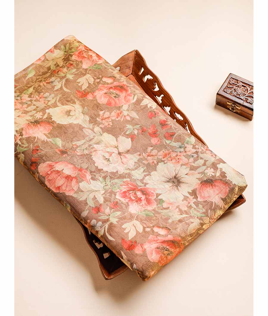 PURE VISCOSE JACQUARD SILK FABRIC