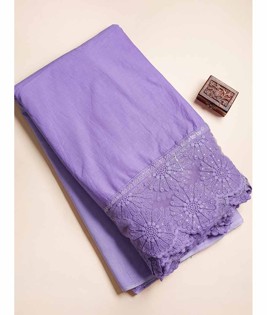 CHANDERI LACE BORDER FABRIC