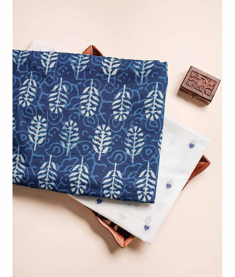 COTTON INDIGO HAND BLOCK MIX & MATCH