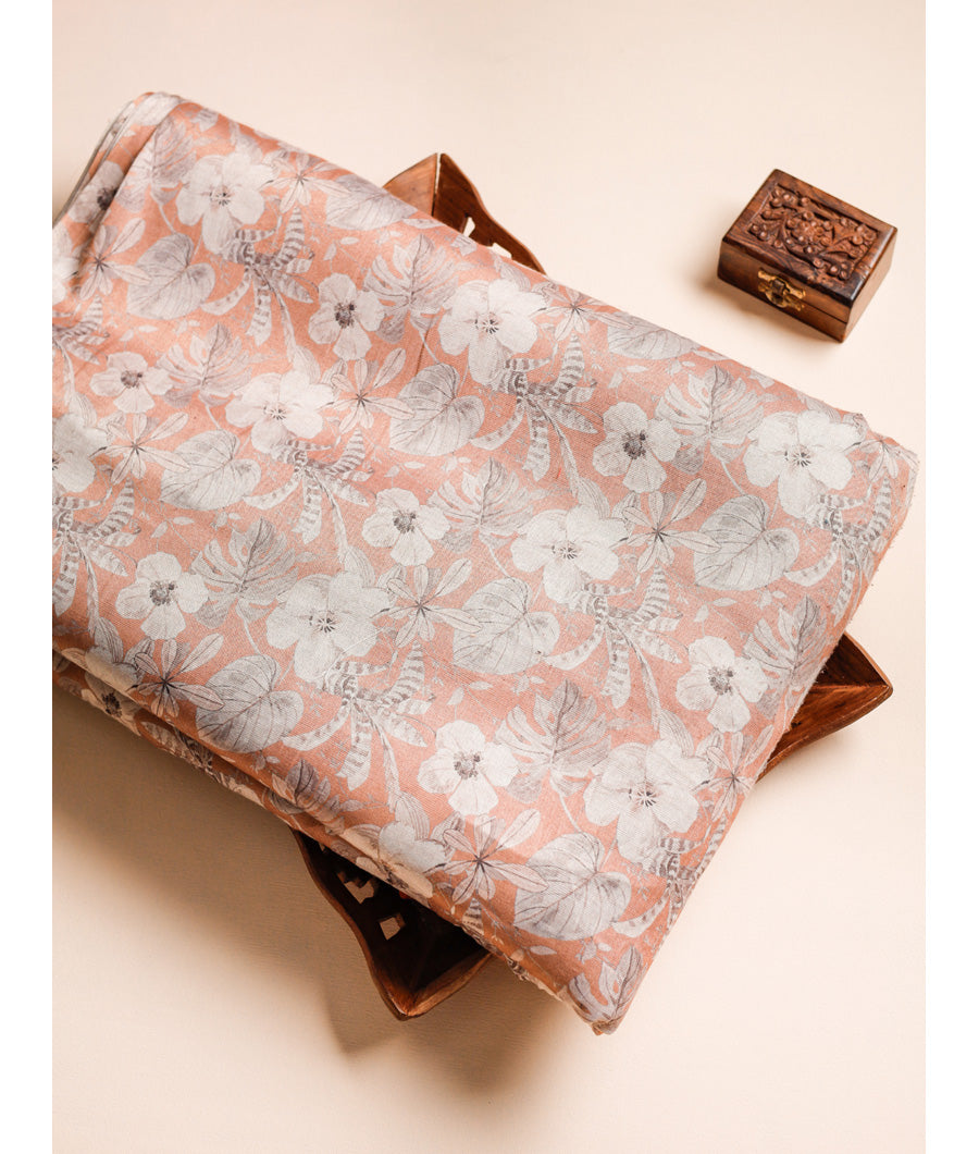 SILK PRINTED FABRIC