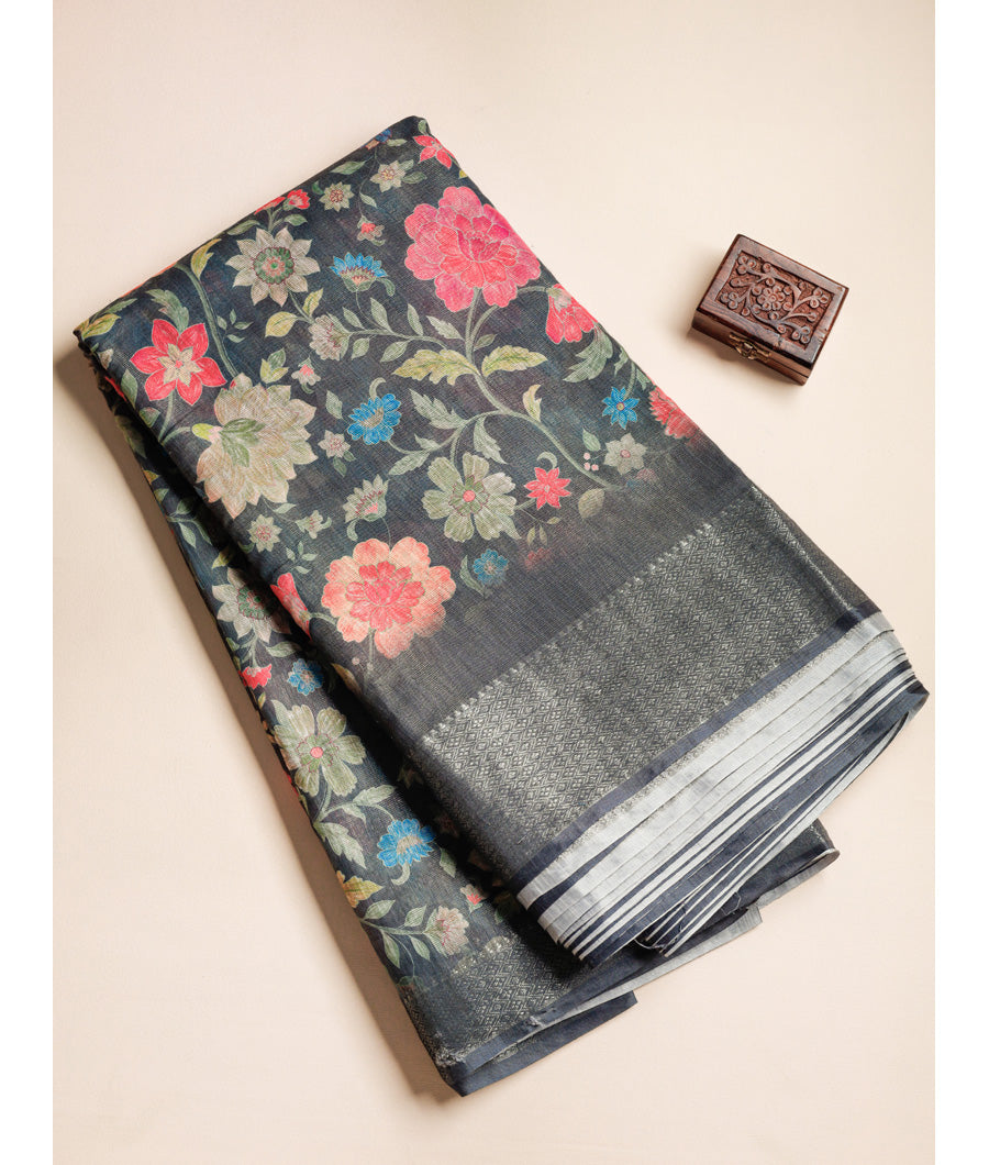 SILK PRINTED FABRIC