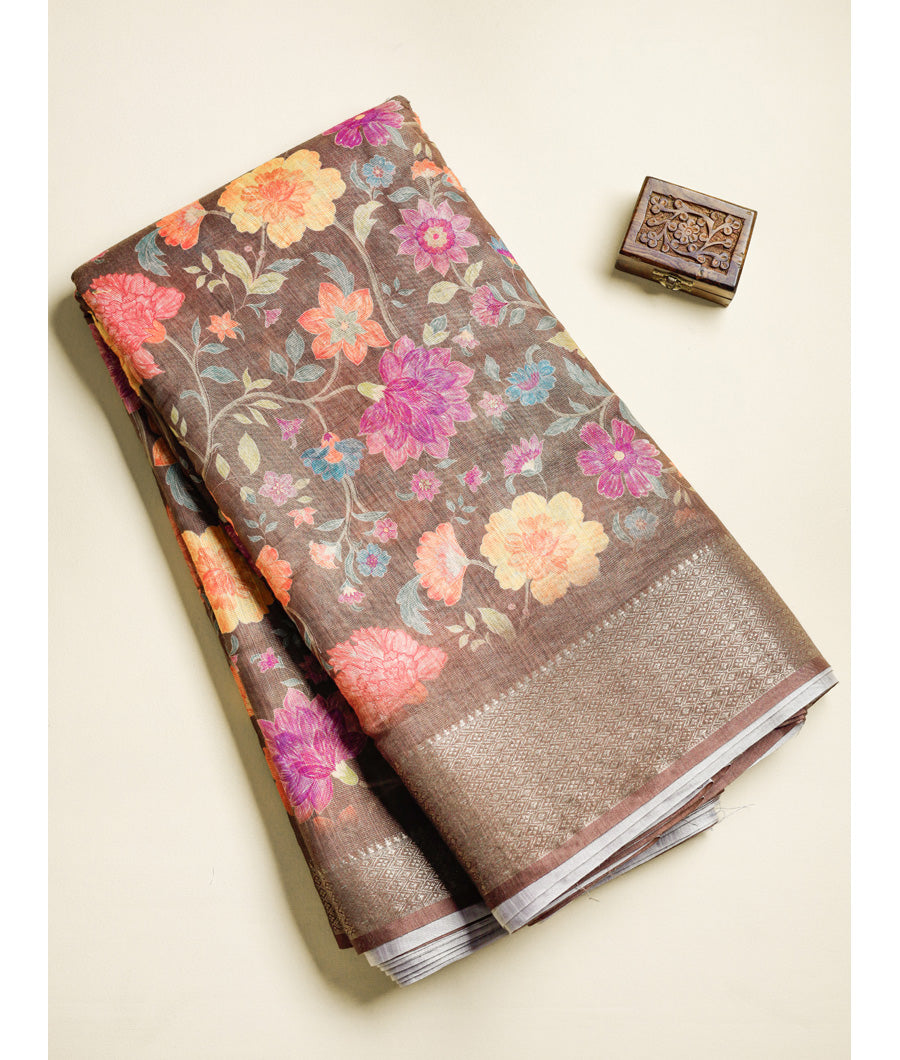 SILK PRINTED FABRIC